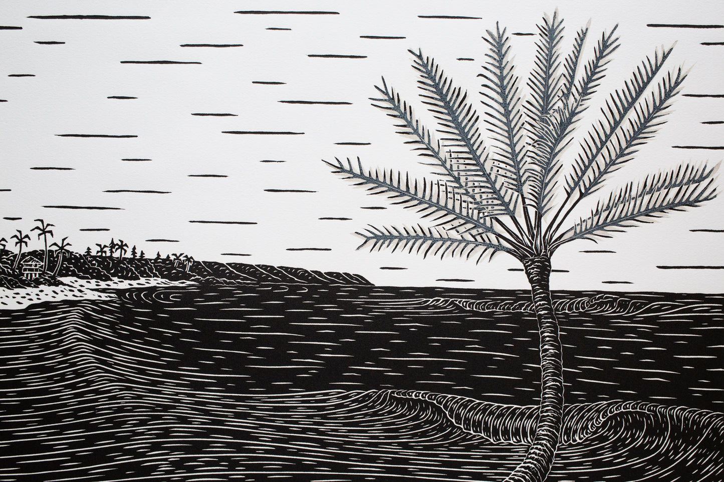 'Centenarian' - Original Limited Edition Woodblock Print 2/10