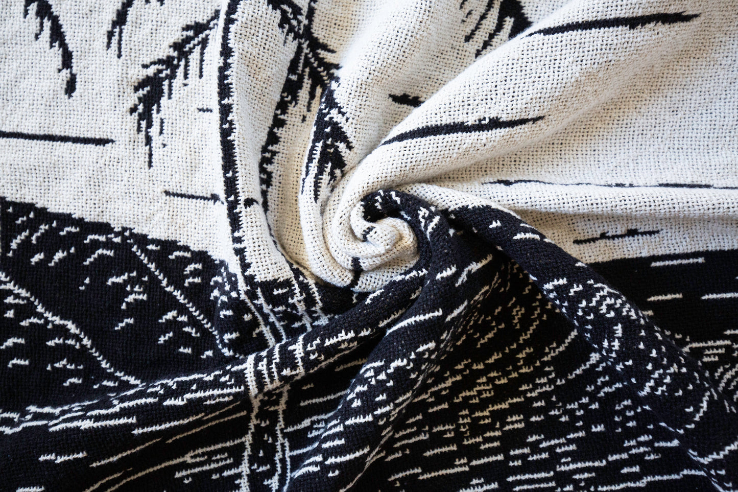 「Le'ahi Lane」コットン 100% スローブランケット