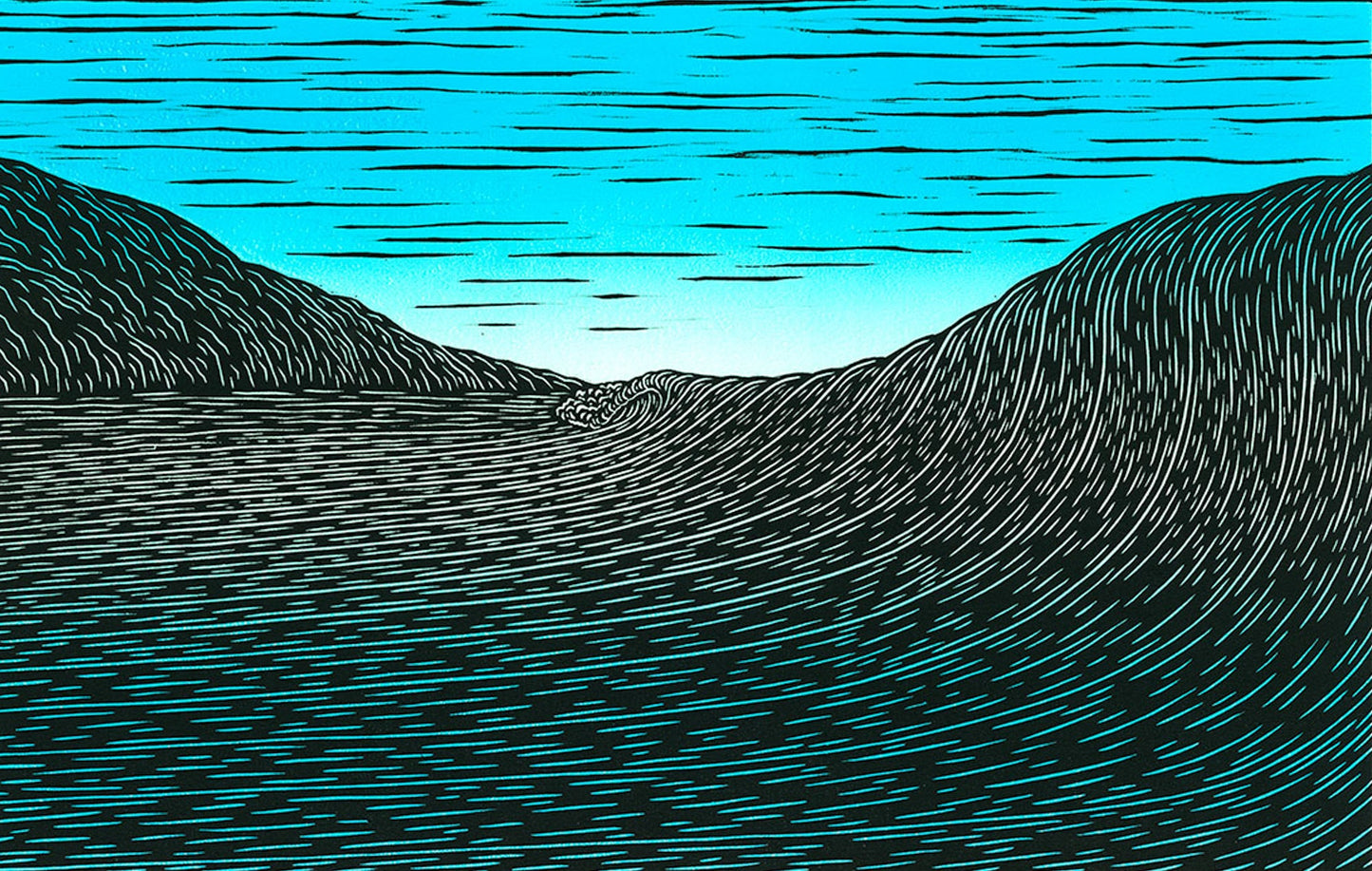 'Cliff's' Giclee Art Print 16x20