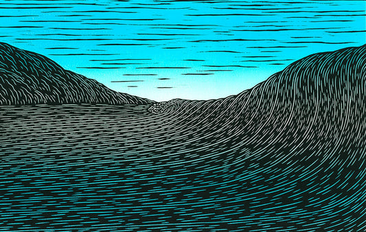 'Cliff's' Giclee Art Print