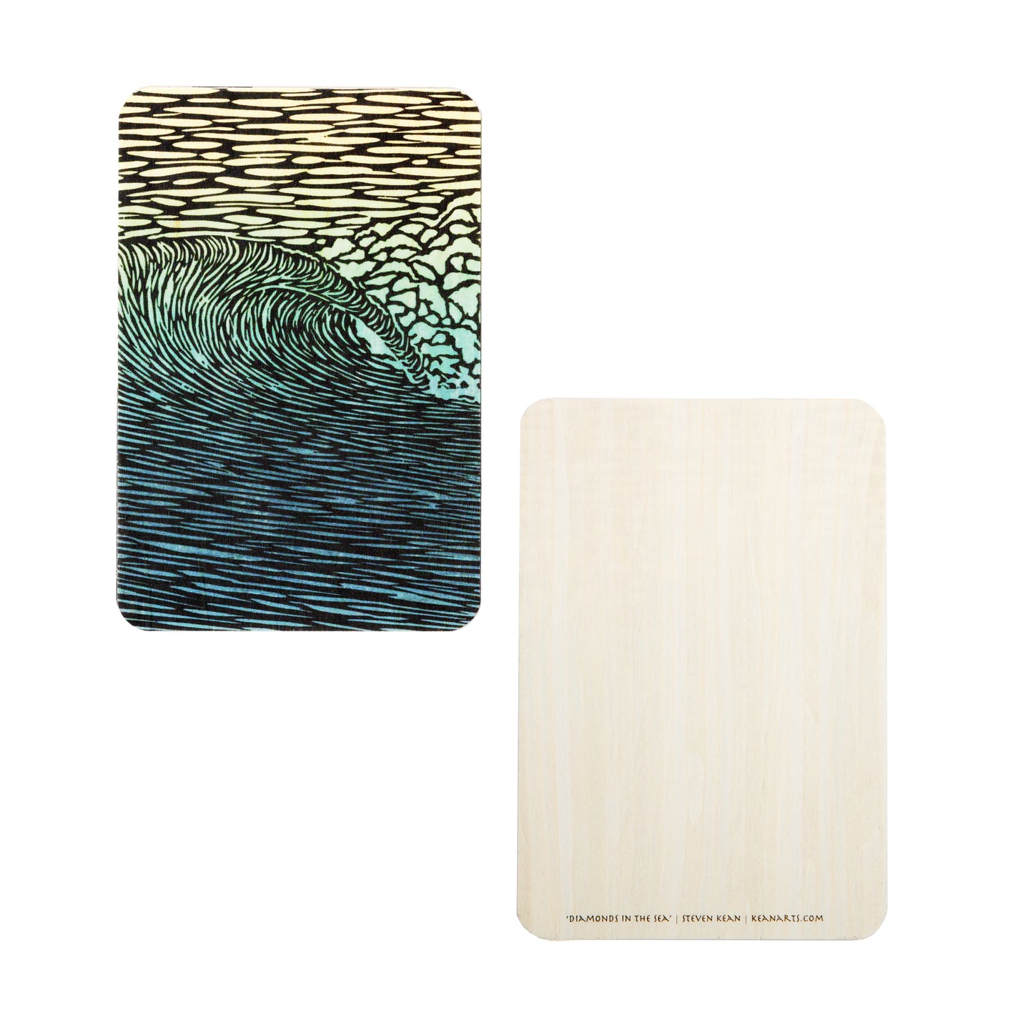 Kean Arts Wooden Post Cards