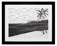 'The Bay' Original Woodcut Print **FIRST PRINT IN THE EDITION** 1/20