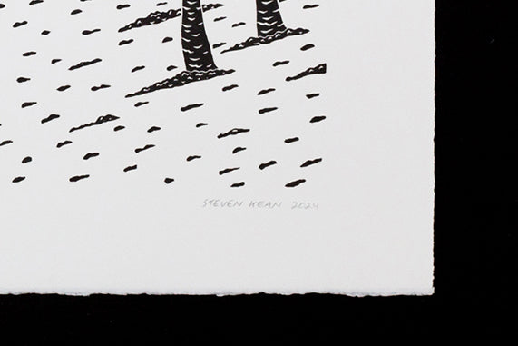 'The Bay' Original Woodcut Print **FIRST PRINT IN THE EDITION** 1/20