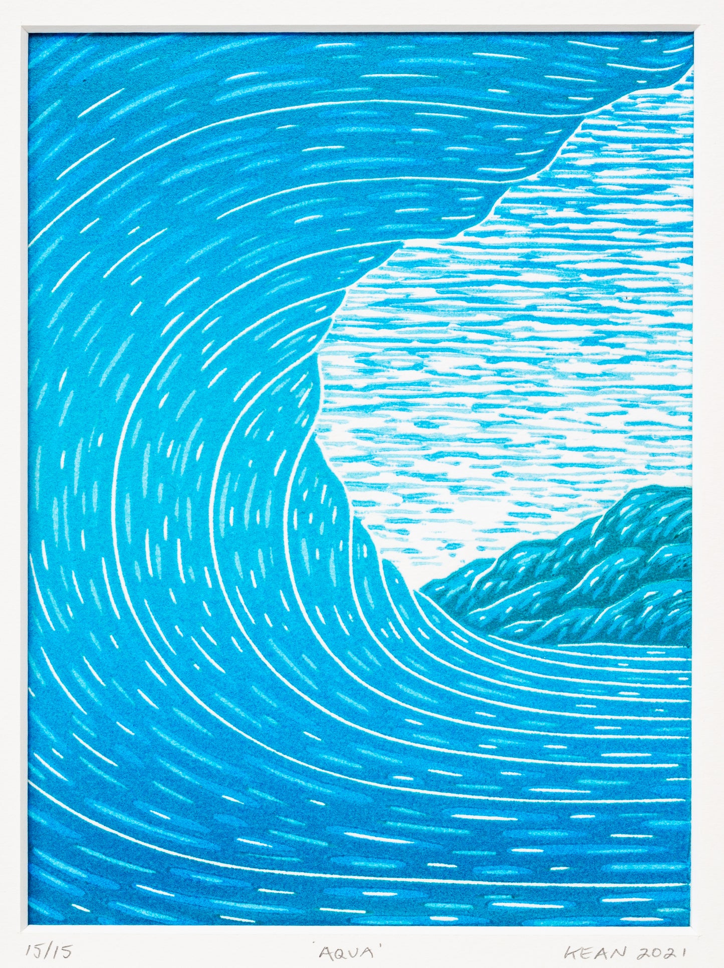 'Aqua' Original #15/15