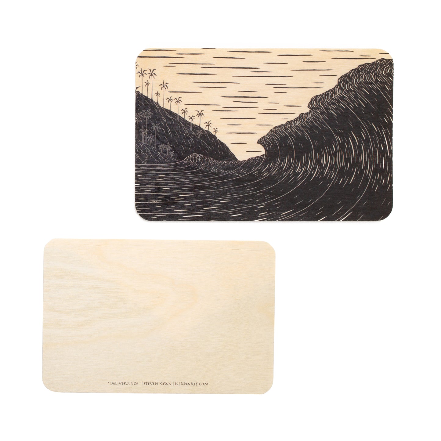 Kean Arts Wooden Post Cards