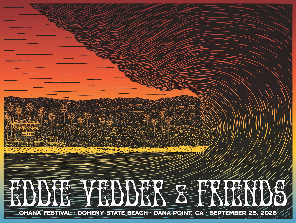 Eddie Vedder and Friends Poster / Ohana Festival 2026