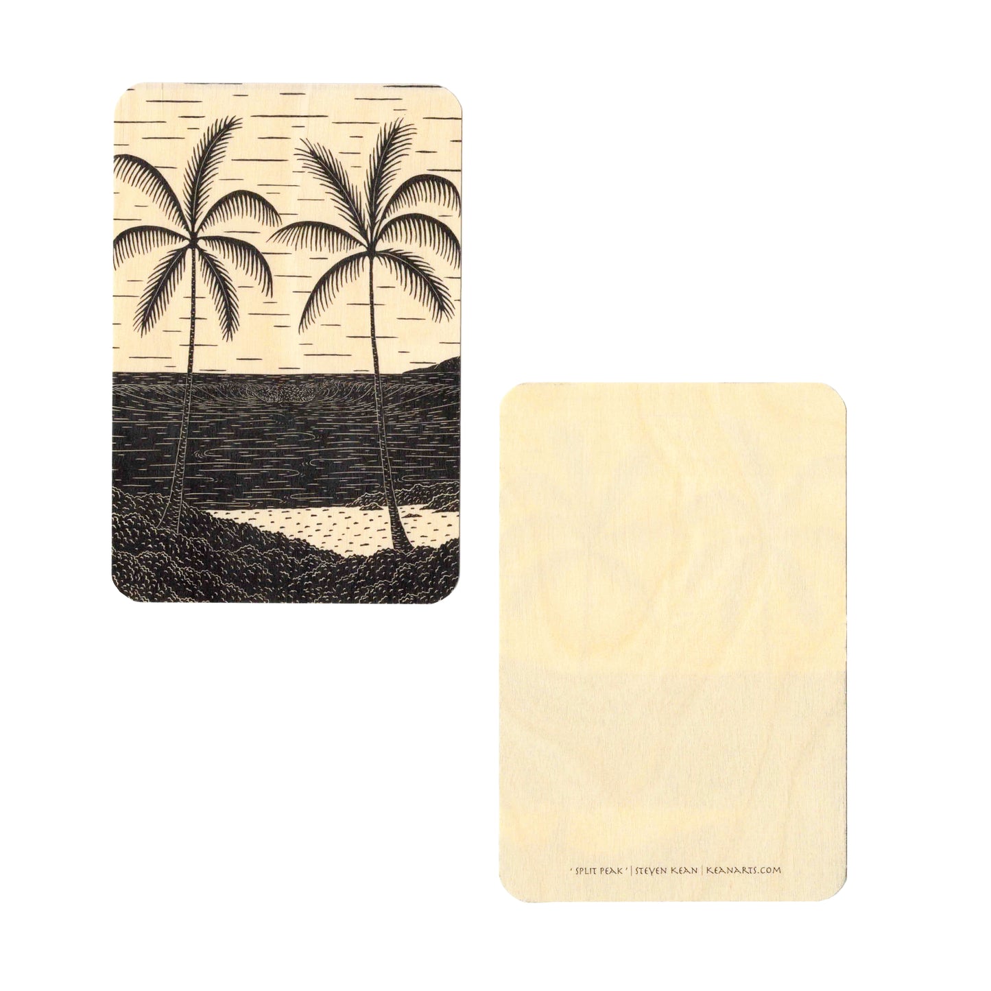 Kean Arts Wooden Post Cards