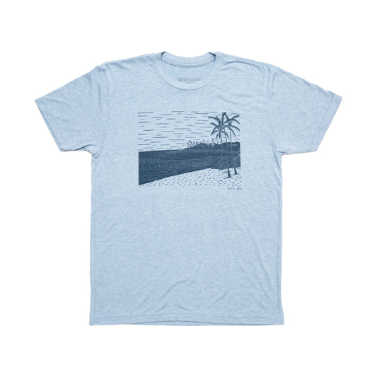 'The Bay'x Shaka  T-shirt (Kean Arts Original T-shirts)