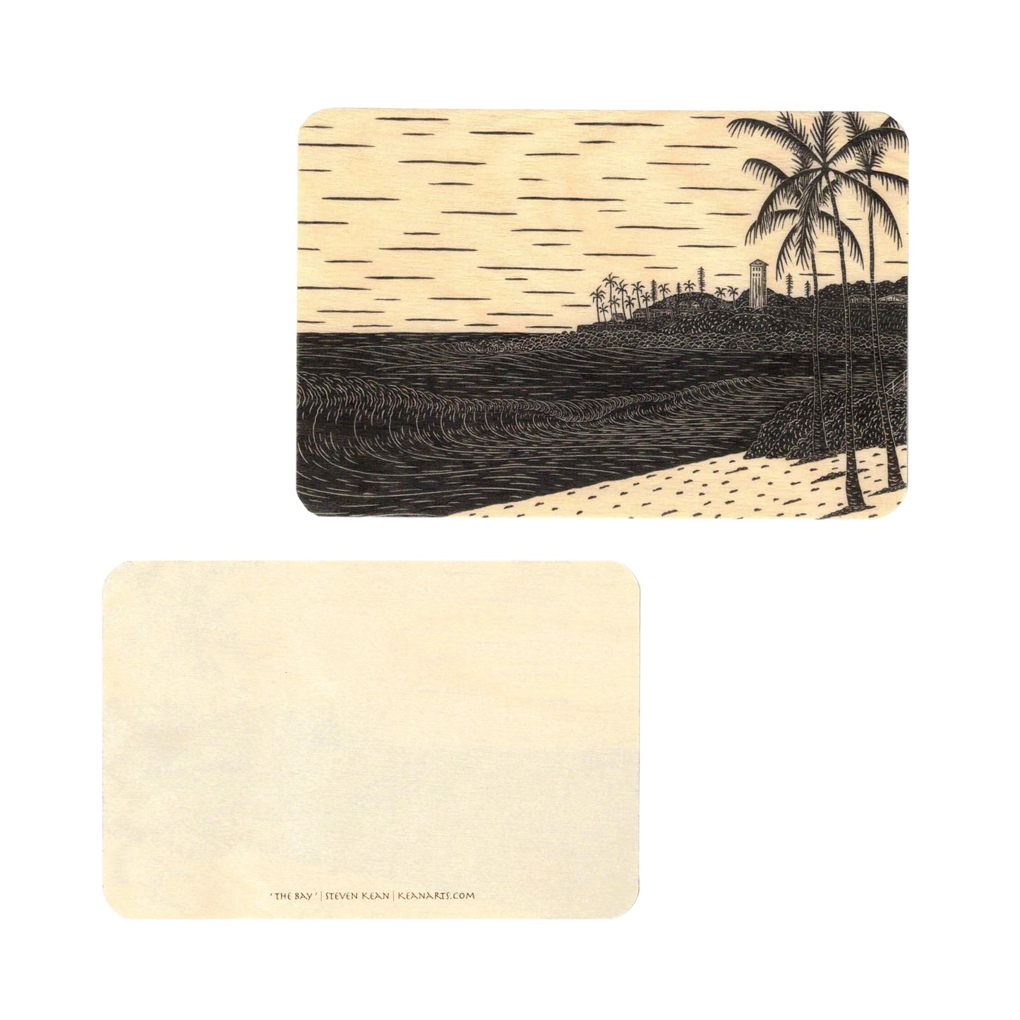 Kean Arts Wooden Post Cards