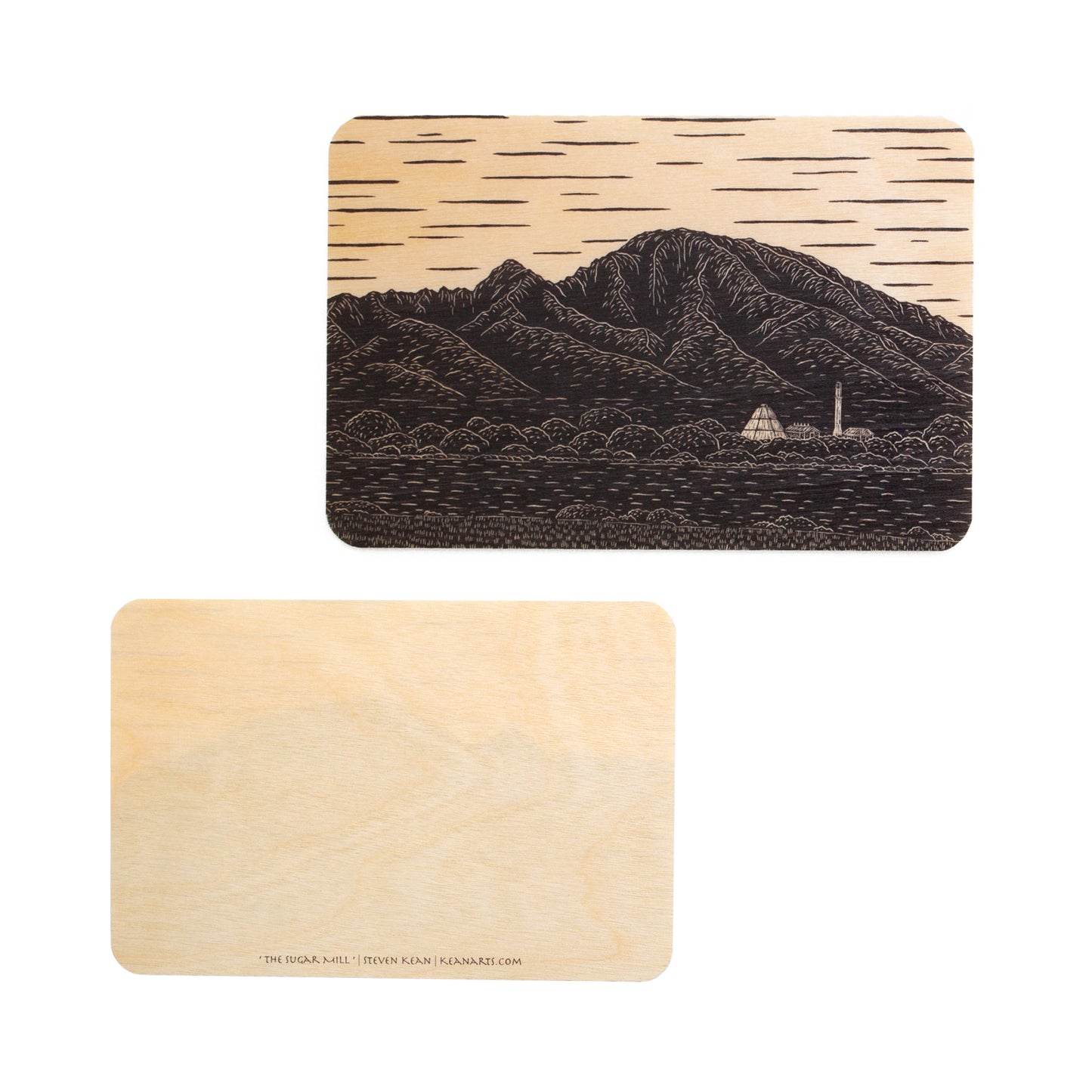 Kean Arts Wooden Post Cards