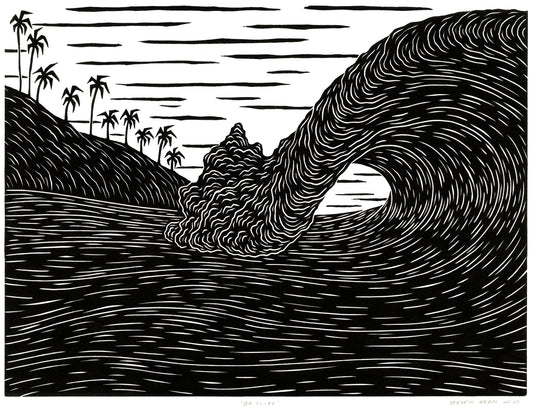 'Sea Cliff' Giclee Art Print