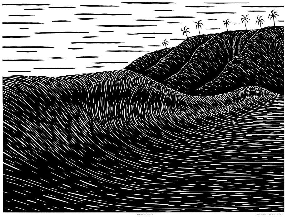 ' Wavelength ' Giclee Art Print