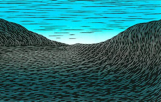 'Cliff's' Giclee Art Print