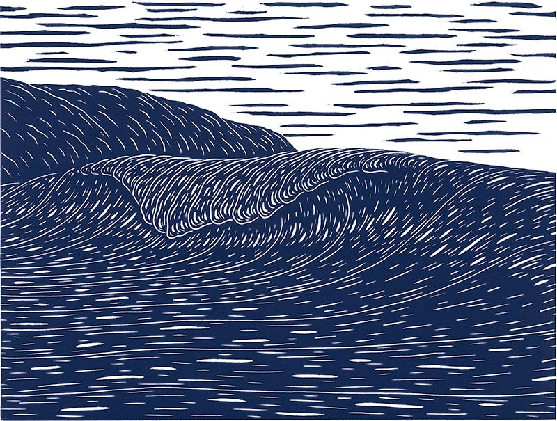 'Indigo' Giclee Art Print