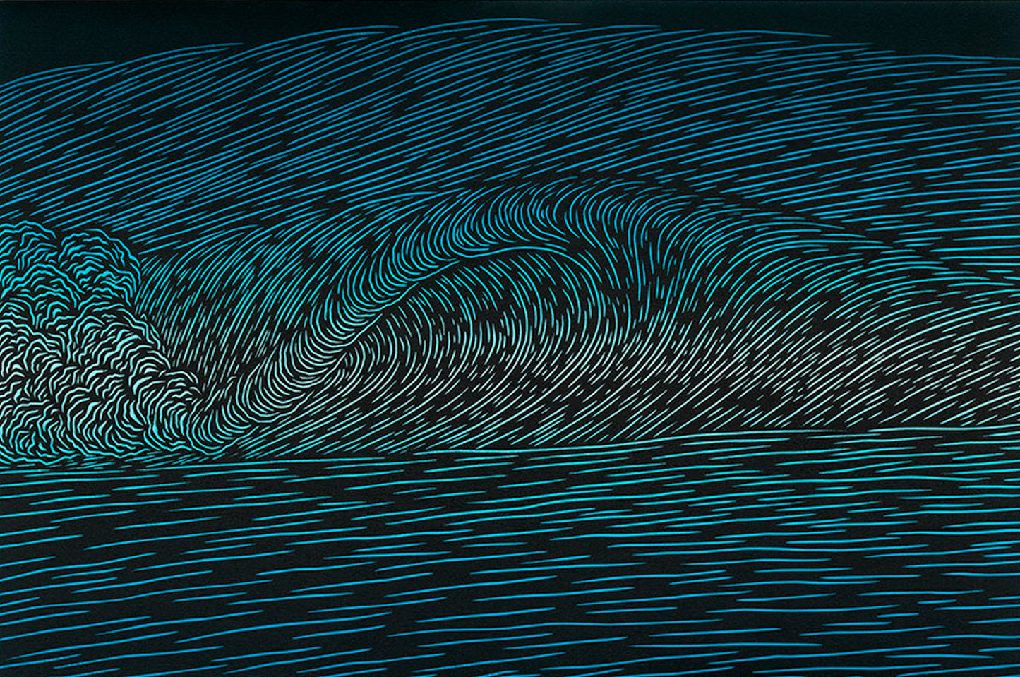 'Linear Momentum' Giclee Art Print