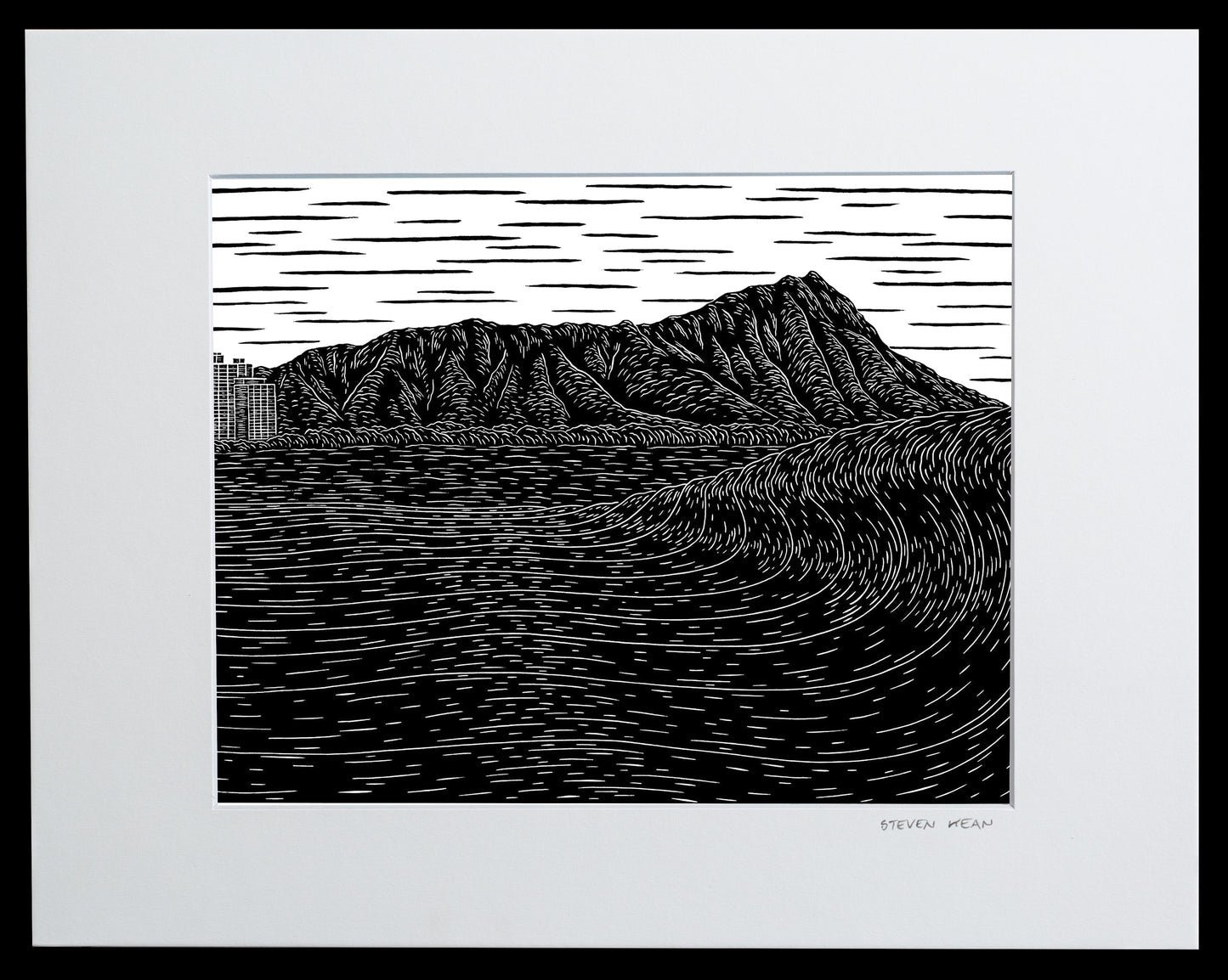 'Le'ahi Lane' Giclee Art Print
