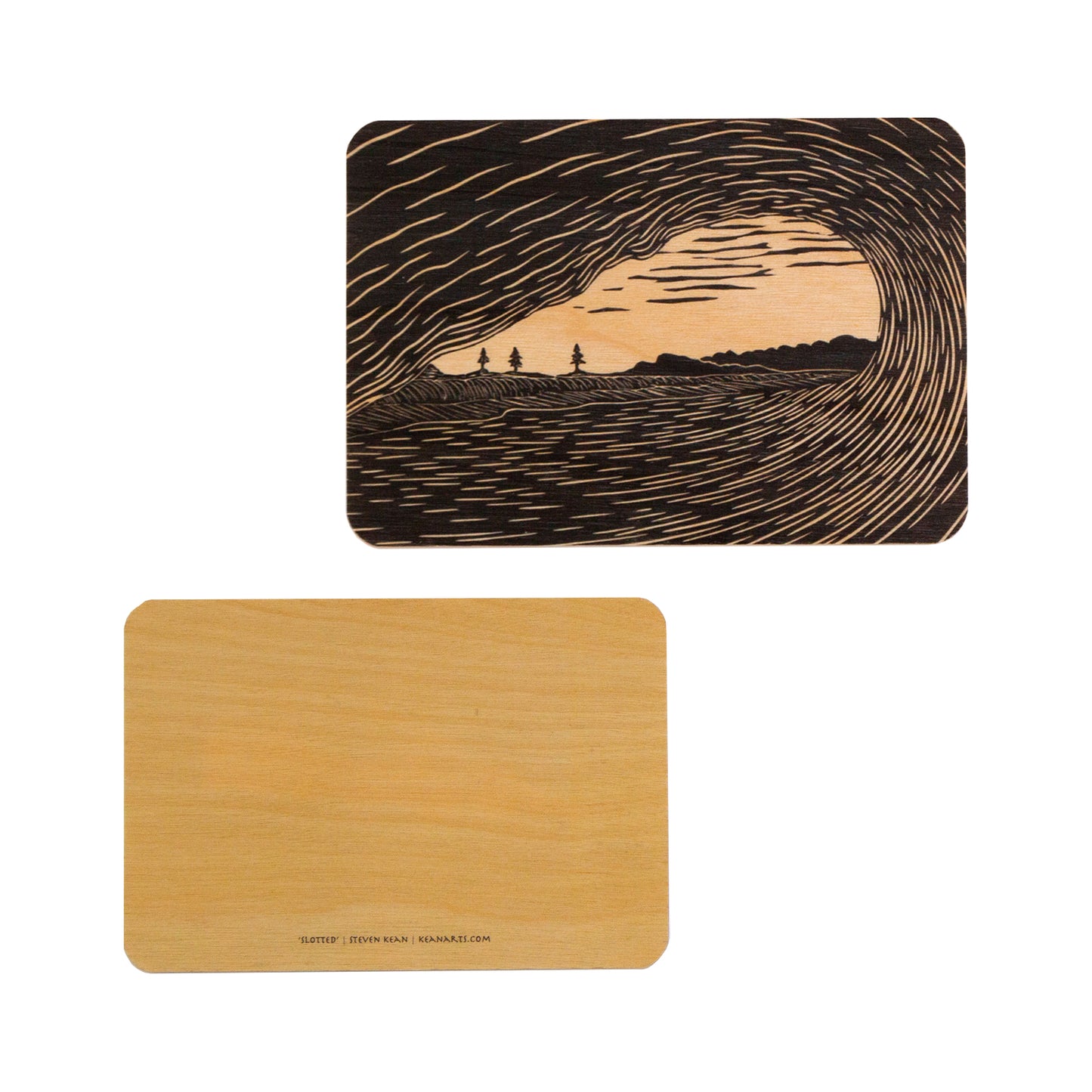 Kean Arts Wooden Post Cards