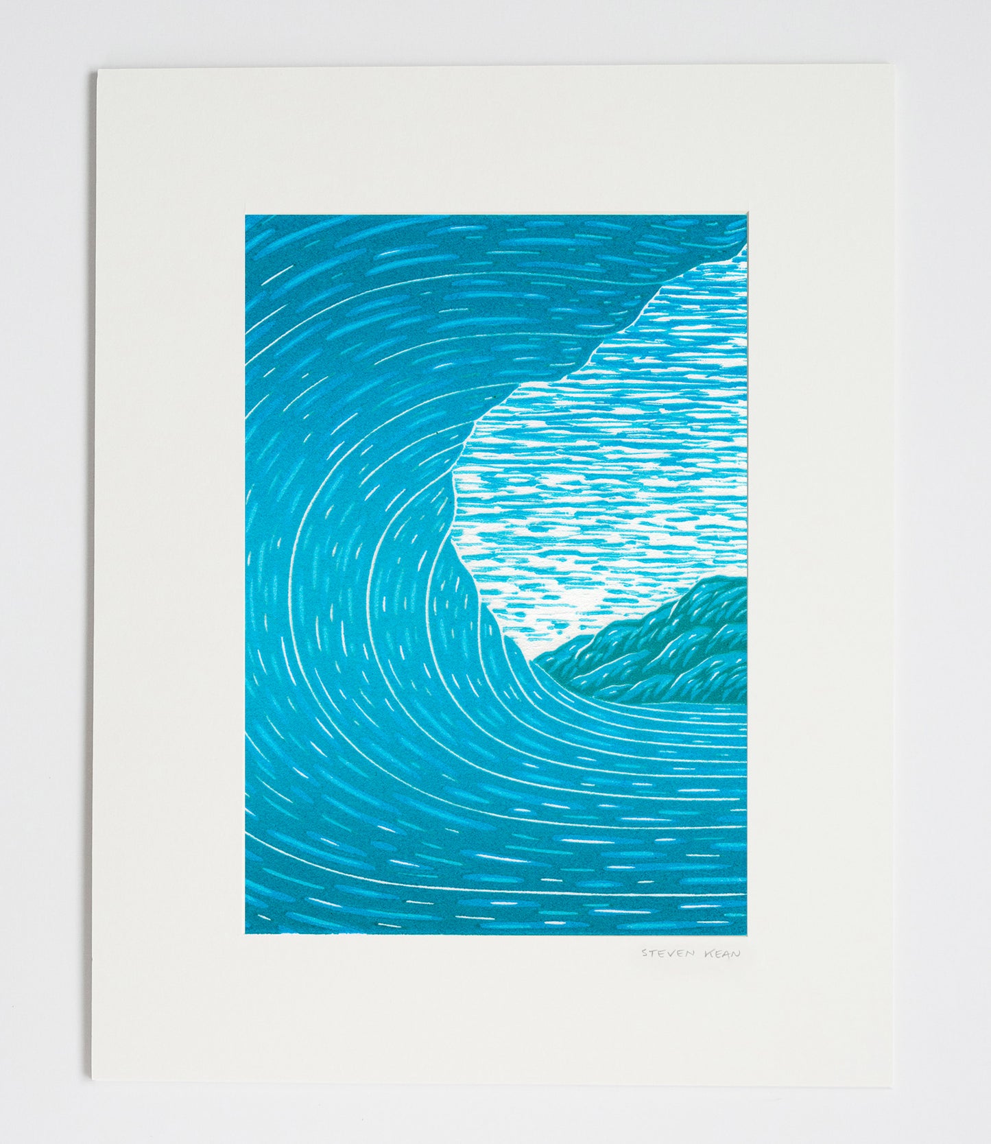 'Aqua' Giclee Art Print