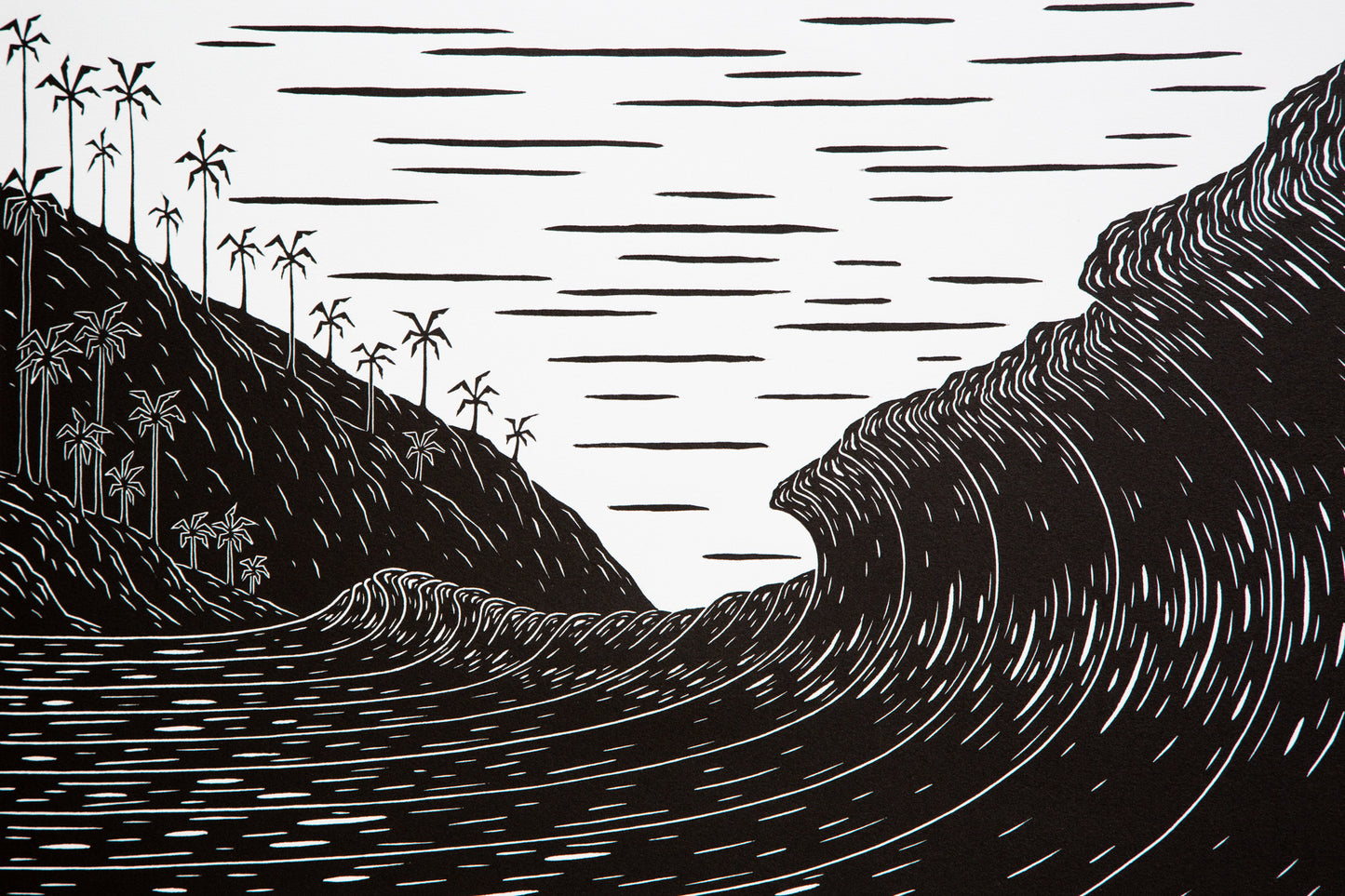 ‘Deliverance’ Original Woodcut Print 6/20