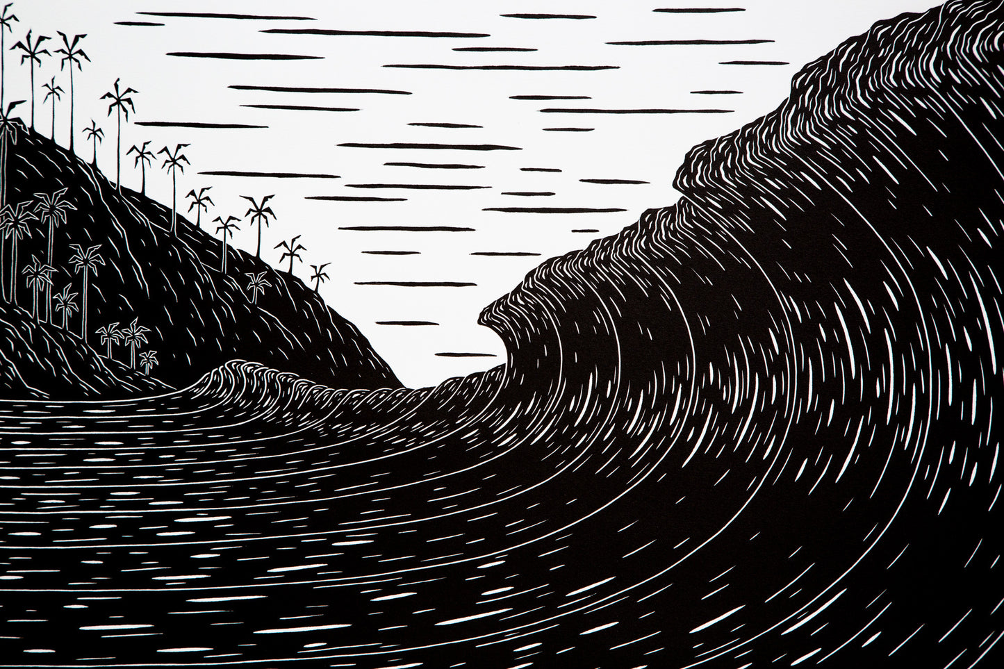 ‘Deliverance’ Original Woodcut Print 6/20