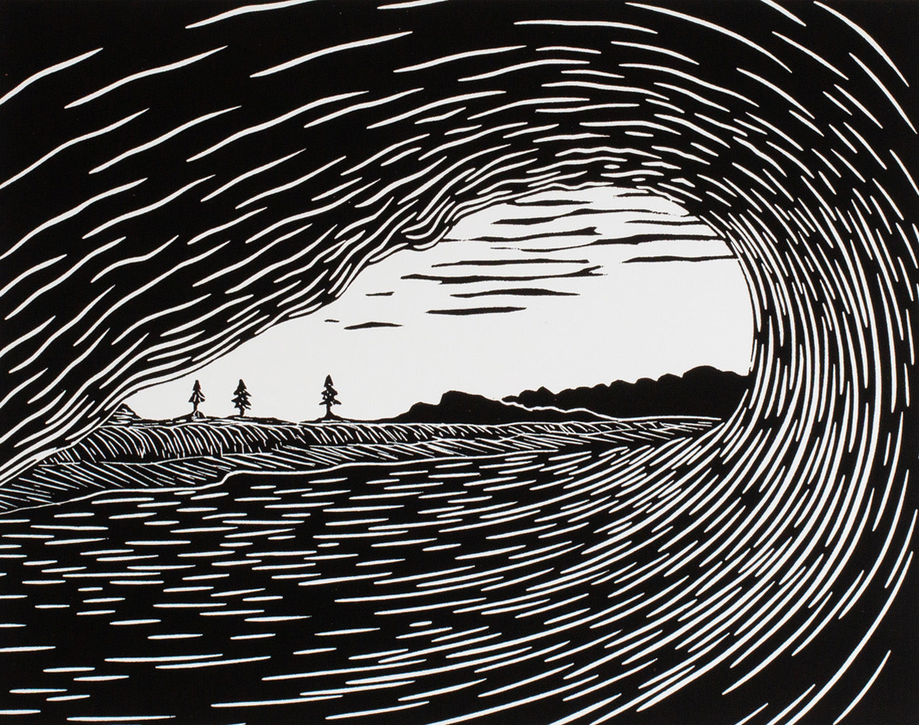 'Slotted' Giclee Art Print