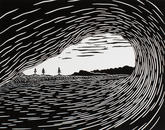 'Slotted' Giclee Art Print