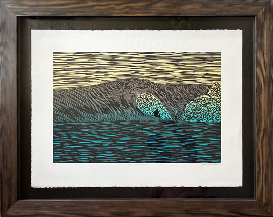 ‘Ghost in the Machine’ ~ Original Woodcut Print ~ Artist’s Proof (A/P)