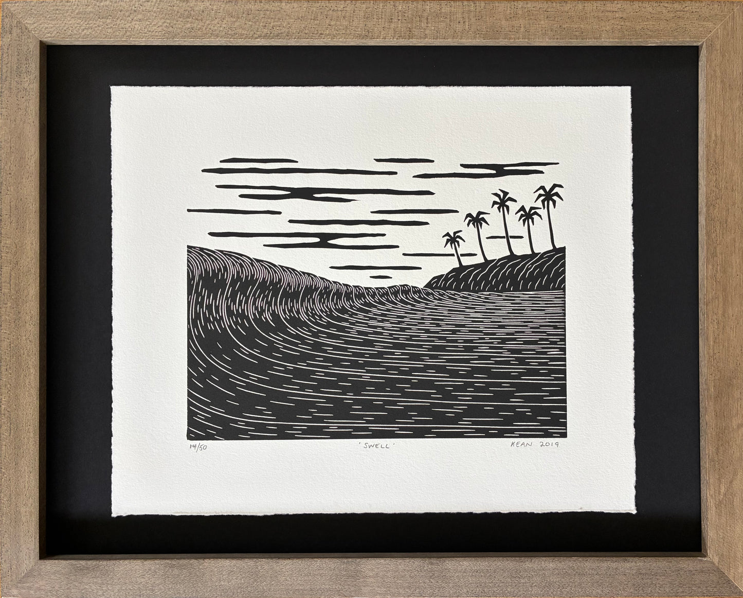 'Swell' Framed Original 14/50