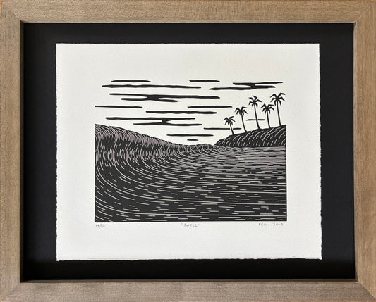 'Swell' Framed Original 14/50
