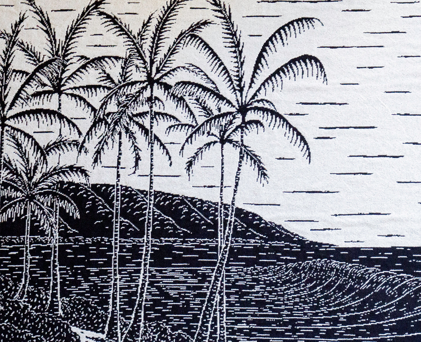 「Le'ahi Lane」コットン 100% スローブランケット