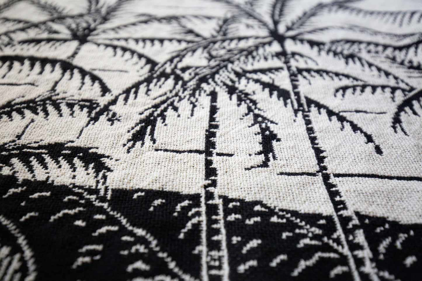 「Le'ahi Lane」コットン 100% スローブランケット