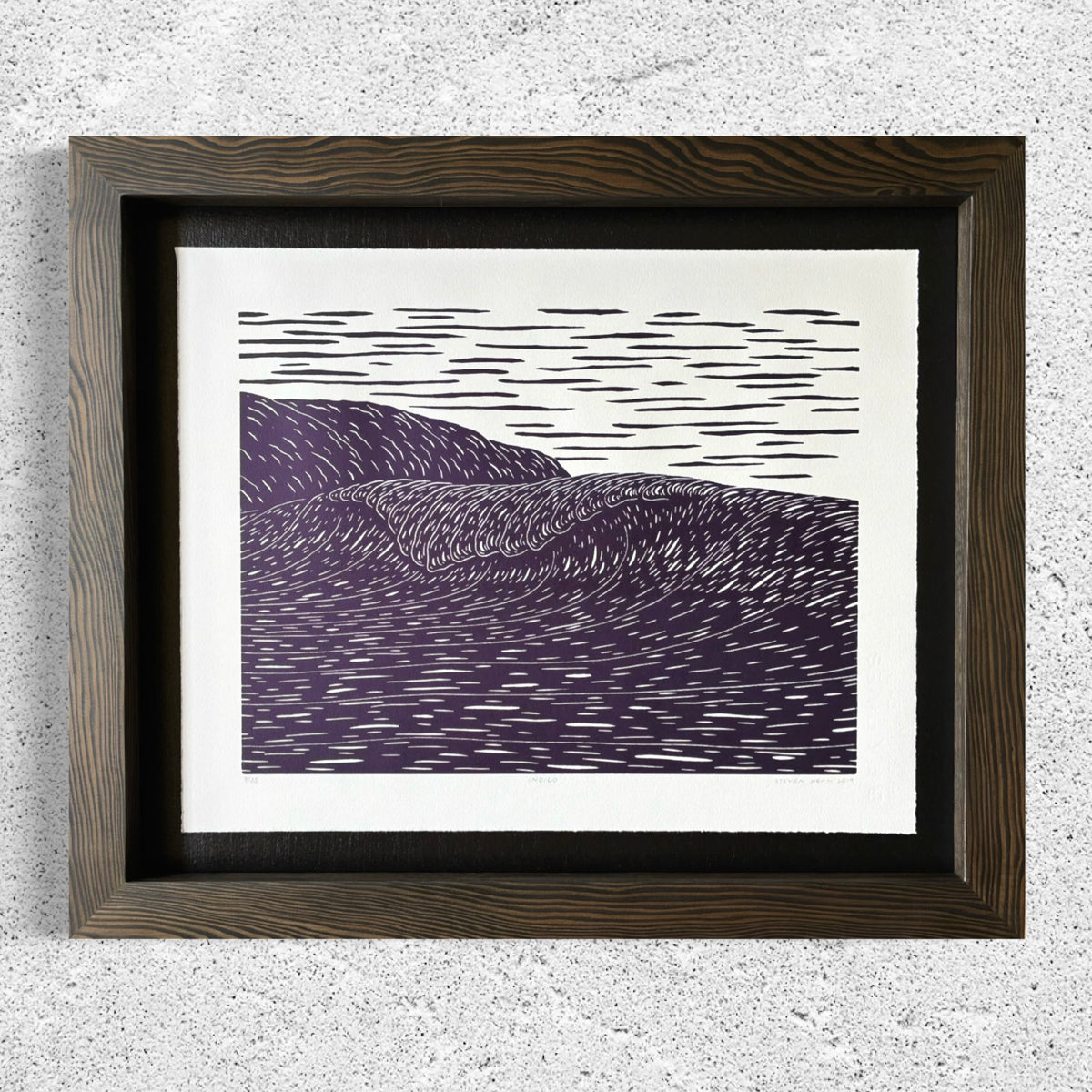 'Indigo' (Framed Original)