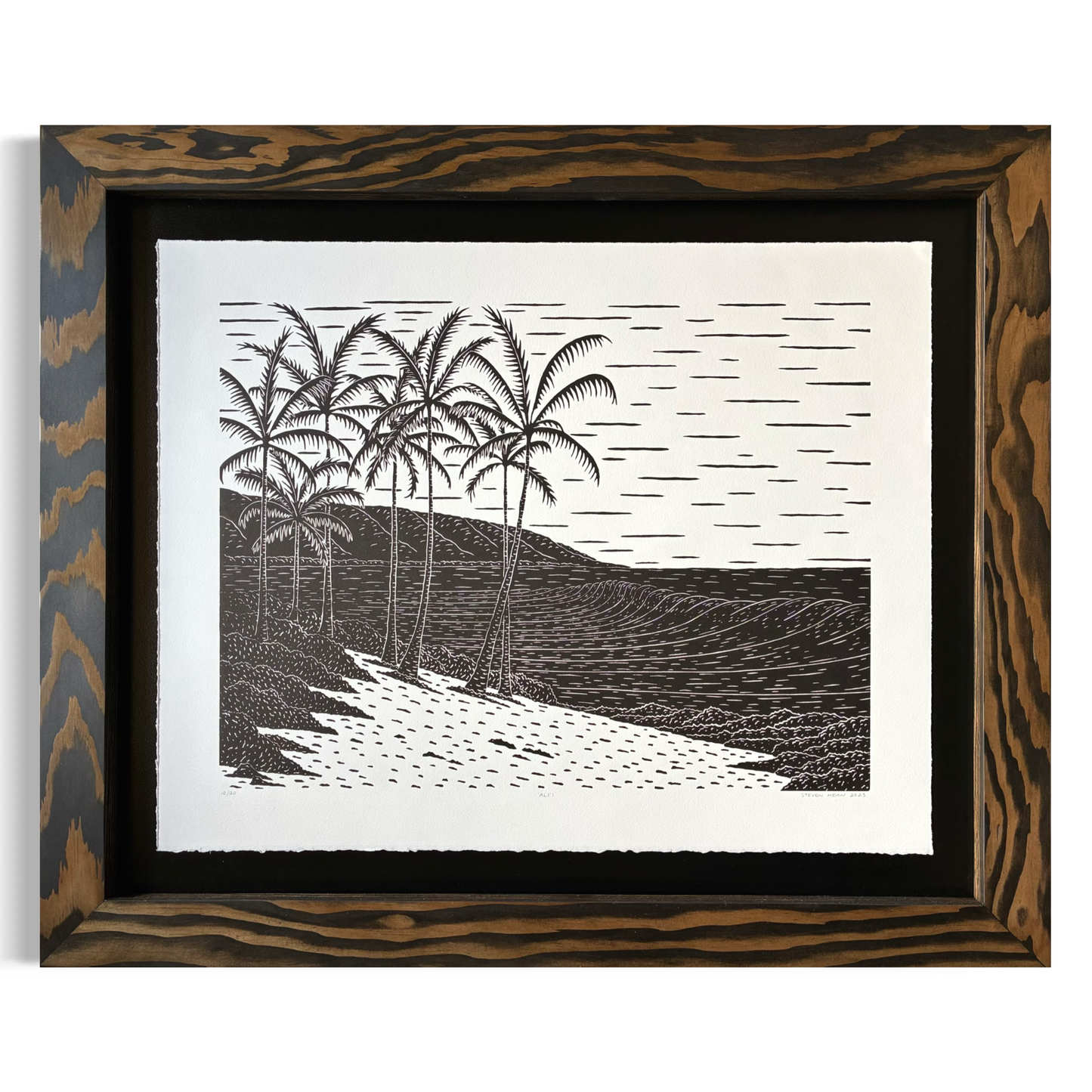 「アリイ」オリジナル木版画 2/20 