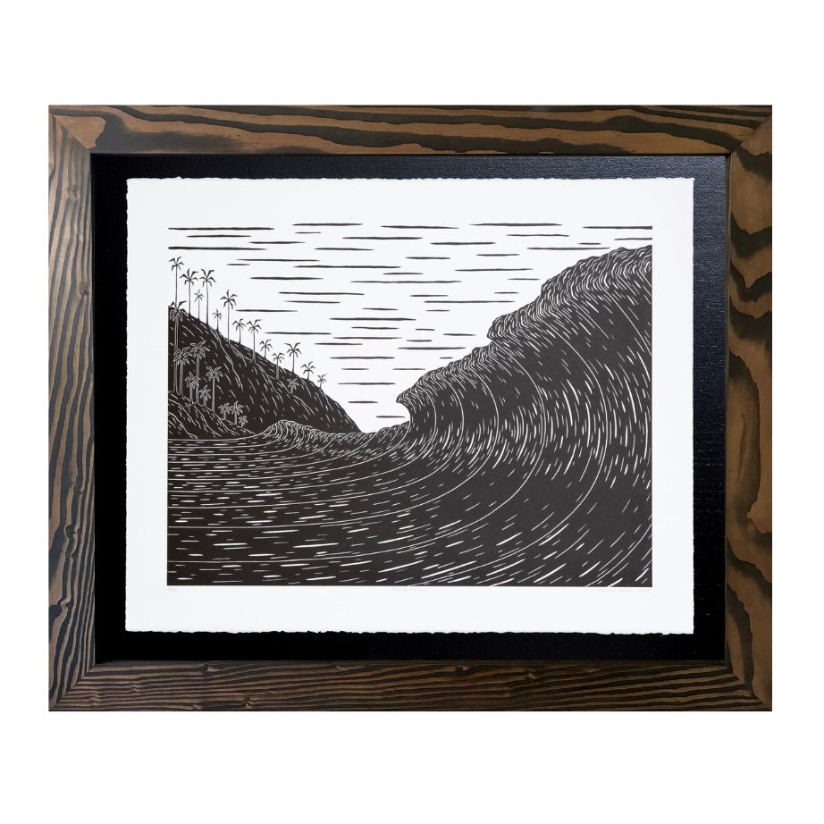 『デリバランス』オリジナル木版画 6/20 