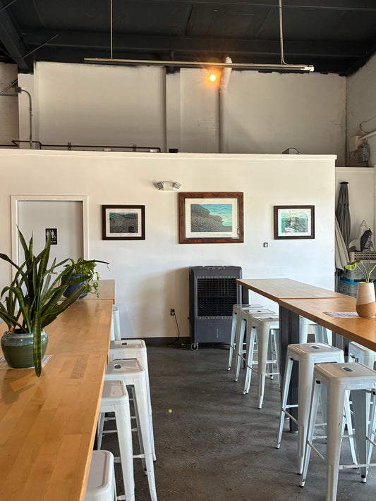 Howzit Brewing: 'Three Peaks' Limited Edition Original Woodcut