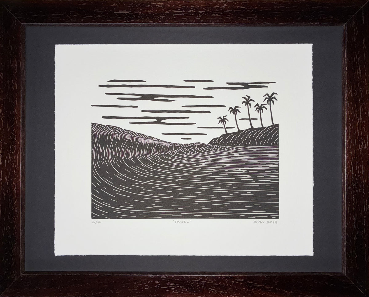 'Swell' Framed Original 14/50