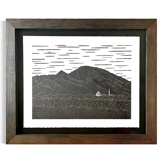 'The Sugar Mill' Original Woodcut Print 14/20