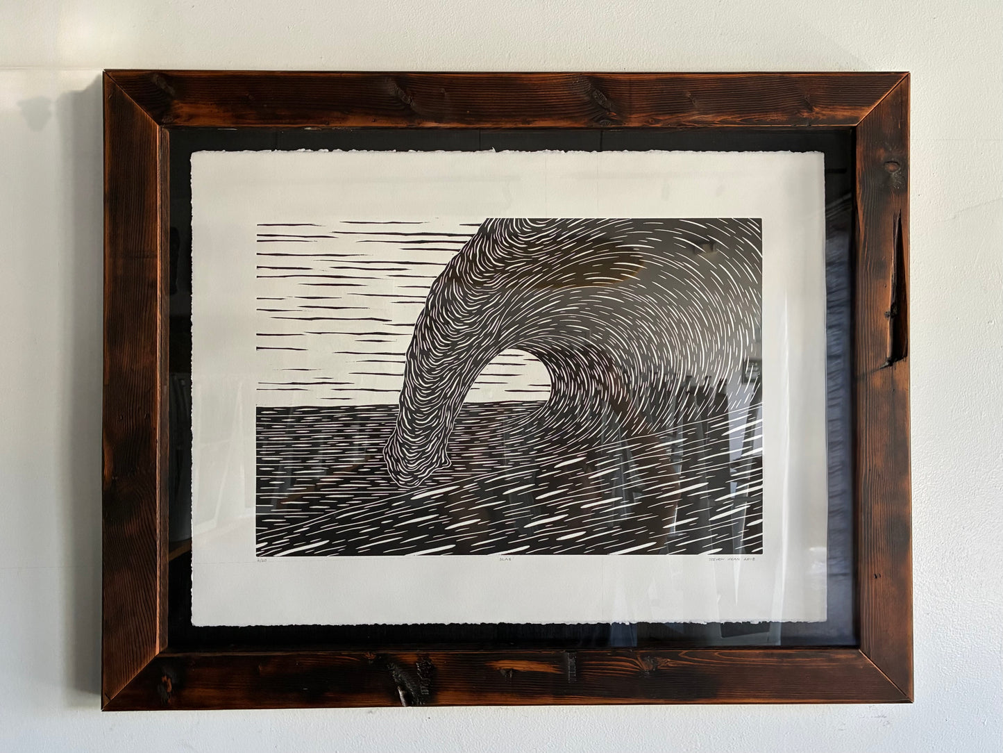 Howzit Brewing: 'Slab' Limited Edition Original Woodcut