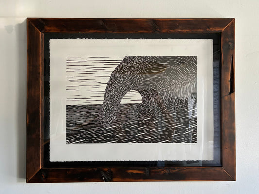 Howzit Brewing: 'Slab' Limited Edition Original Woodcut