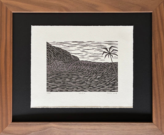 ‘Waipio' Framed Original 12/50