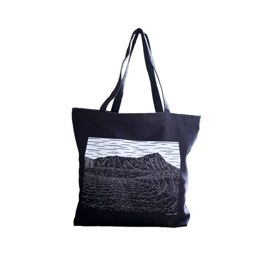 NEW!! 'Le'ahi Lane' Large Size Canvas Tote Bag