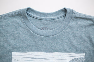 'Deliverance' Unisex Eco Heavyweight T-Shirts (Kean Arts Original T-shirts)