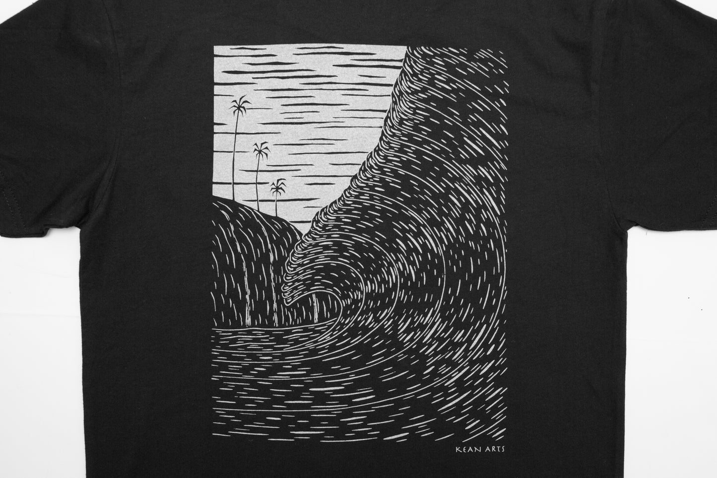 'Na Pali' Pocket Tee (Kean Arts Original T-shirt)