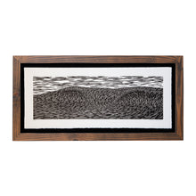 'A-Frame’ 21/25 Original Woodcut Print  (framed)