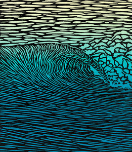 'Diamonds in the Sea' Giclee Art Print