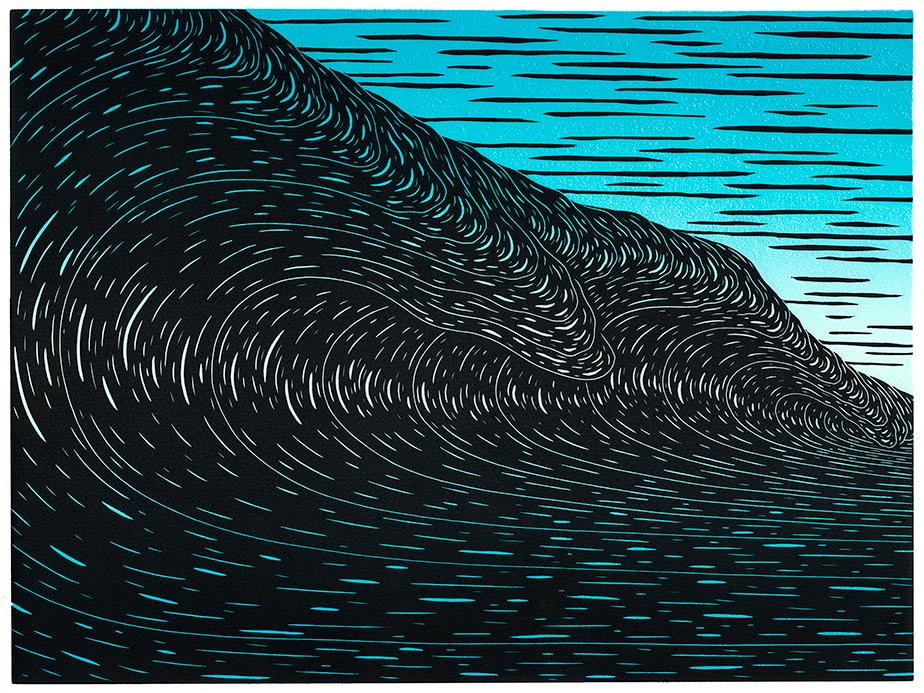 'Shorebreak' Giclee Art Print