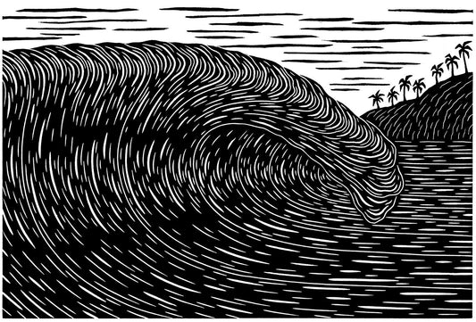 'Siete' Giclee Art Print