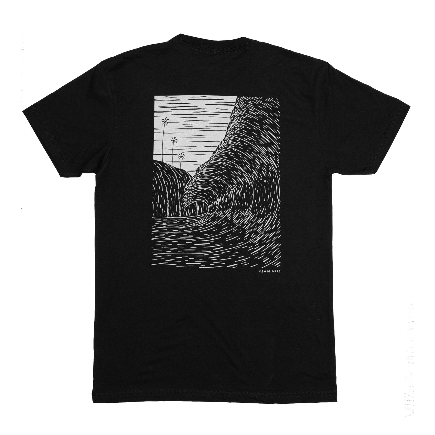 'Na Pali' Pocket Tee (Kean Arts Original T-shirt)