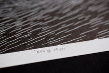 '8ft@19sec' 2016 - Limited Edition Original Linocut (framed) 37/50